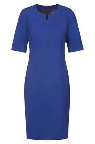 GREIFF Corporate Wear Premium Damen Kleid Regular Fit Italian Blue Modell 1071 Größe 42 von GREIFF