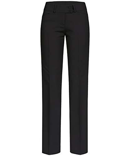 Greiff Corporate Wear Premium Damen Hose Regular Fit Schwarz Modell 1352 Größe 80 von Greiff