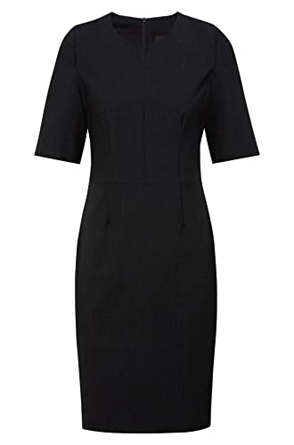 Greiff Corporate Wear Premium Damen Kleid Regular Fit Schwarz Modell 1071 Größe 46 von GREIFF