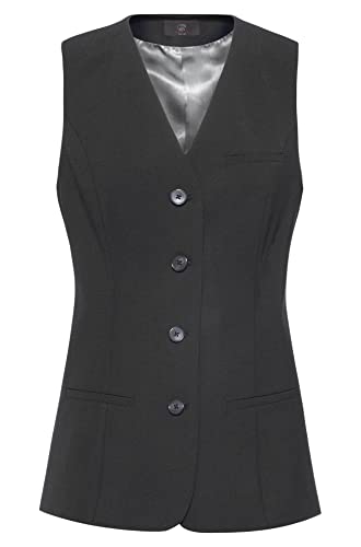 GREIFF Corporate Weste lang PREMIUM Damen OEKO TEX Anthrazit 48 von GREIFF