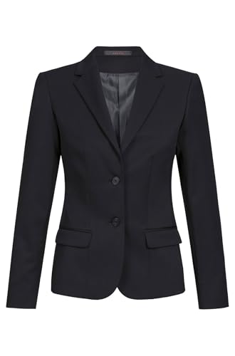 Greiff Corporate Basic Damen Business-Blazer Regular-Fit Schwarz 52 von Greiff