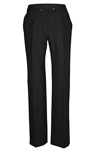 Greiff Größe 48 Corporate Wear Premium Damen Hose Comfort Fit Schwarz Modell 1341 von Greiff