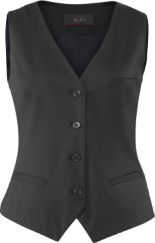 GREIFF Damen-Weste Anzug-Weste MODERN Slim fit - Style 1246 - anthrazit - Größe: 72 von GREIFF
