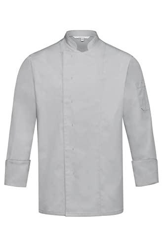 GREIFF Gastro Moda Herren Cuisine Basic Kochjacke Regular Fit Lichtgrau Hellgrau Modell 5580 Größe L GREIFF Gastro Moda Herren Cuisine Basic Kochjacke Regular Fit Lichtgrau Hellgrau Modell 5580 Größe L von GREIFF