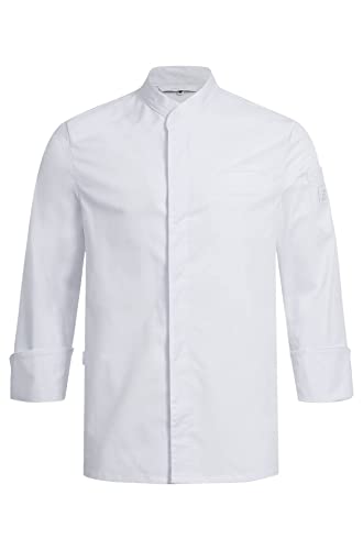 Greiff Gastro Moda Cuisine Herren Kochjacke Regular-Fit Weiß 3XL von GREIFF