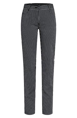 GREIFF Größe 46 Gastro Moda Damen Cuisine Basic 5-Pocket-Hose Regular Fit Schwarz gestreift Modell 5319 1800 GREIFF Größe 46 Gastro Moda Damen Cuisine Basic 5-Pocket-Hose Regular Fit Schwarz gestreift Modell 5319 1800 von Greiff