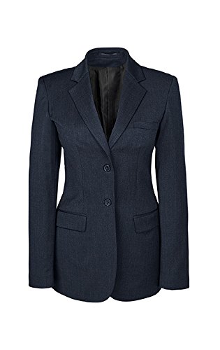 Greiff Größe 52 Corporate Wear Basic Damen Blazer Comfort Fit Marine Modell 1414 von Greiff