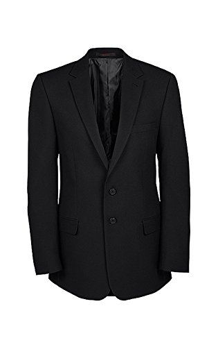 Greiff Größe 60 Gastro Moda Herren Service Sakko Regular Fit Schwarz Modell 8103 von Greiff