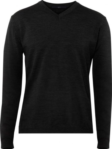 Greiff Größe S Corporate Wear Strick Herren Pullover Regular Fit Schwarz Modell 6040 von Greiff