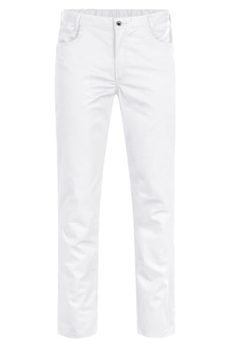 GREIFF Herren Hose Five Pocket| Regular Fit | Cuisine Basic | Style 5321 | Weiß | Gr: 50 von GREIFF