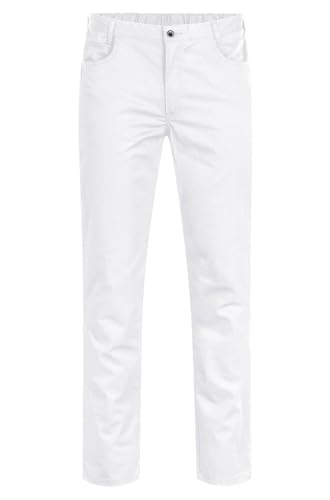 GREIFF Herren Hose Five Pocket| Regular Fit | Cuisine Basic | Style 5321 | Weiß | Gr: 52 von GREIFF