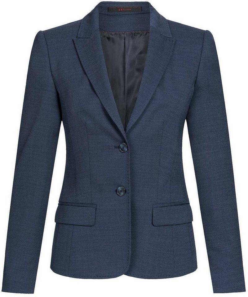 GREIFF Jackenblazer Greiff Modern with 37.5® Damen Blazer Regular-Fit Marine PINPOINT 50 von GREIFF