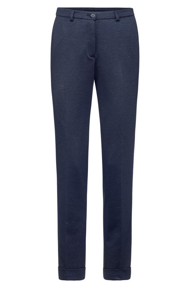 GREIFF Jerseyhose Greiff CASUAL Damen Jerseyhose Regular Fit Blau melliert 38 von GREIFF