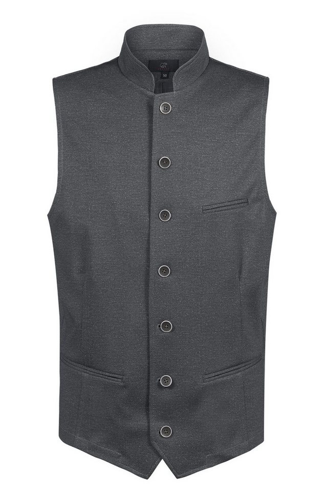GREIFF Jerseyweste Greiff Corporate LANDHAUS Herren Jerseyweste Regular-Fit Grau von GREIFF