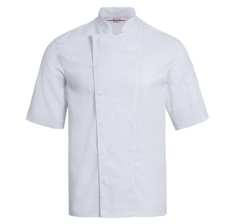 GREIFF Kochjacke Greiff GASTRO Cuisine Herren Kochjacke Kurzarm Regular-Fit Weiß von GREIFF