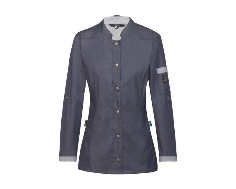 GREIFF Kochjacke Greiff GASTRO-MODA Cuisine Damen Kochjacke Bikerstyle Marine von GREIFF