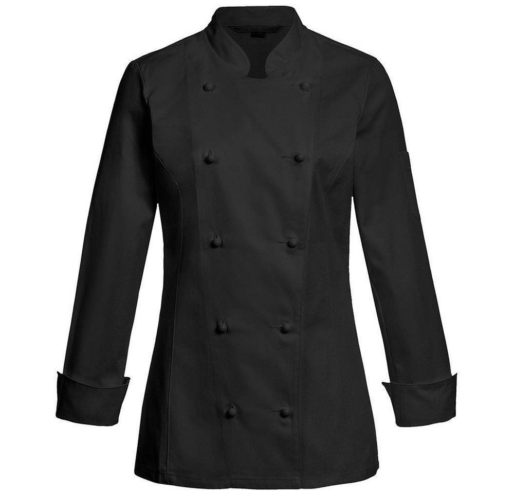 GREIFF Kochjacke Greiff GASTRO MODA Cuisine Damen Kochjacke Regular-Fit Schwarz von GREIFF