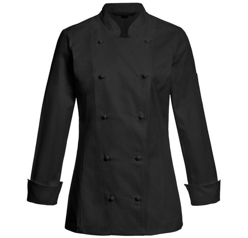 GREIFF Kochjacke Greiff GASTRO MODA Cuisine Damen Kochjacke Regular-Fit Schwarz von GREIFF