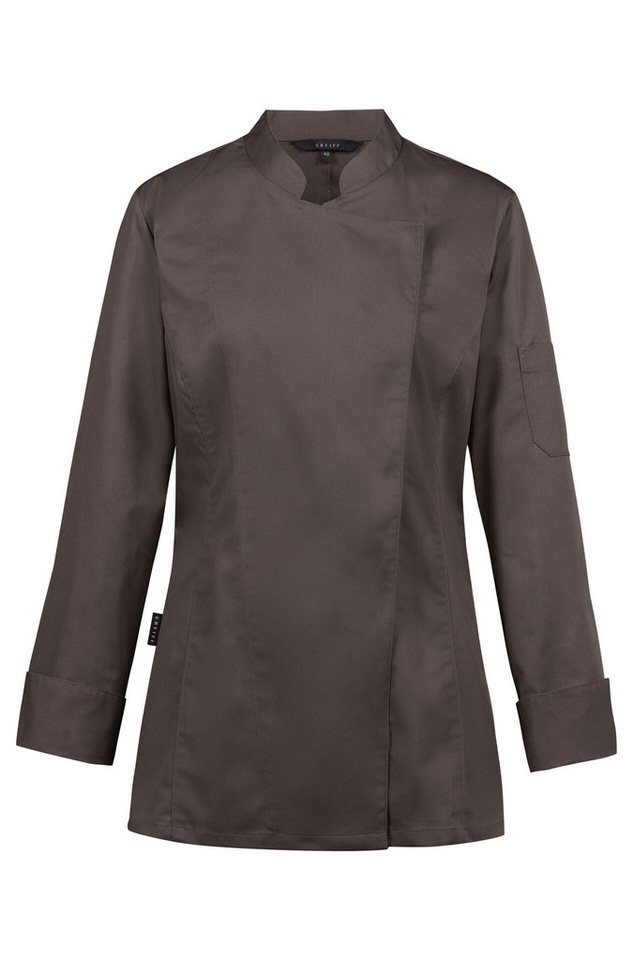 GREIFF Kochjacke Greiff GASTRO-MODA Cuisine Damen Kochjacke Regular-Fit Taupe von GREIFF