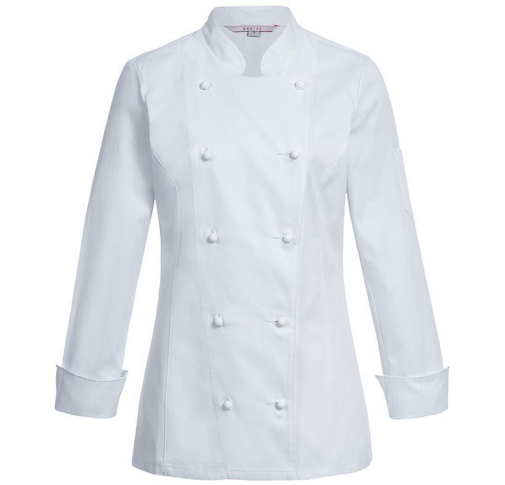 GREIFF Kochjacke Greiff GASTRO MODA Cuisine Damen Kochjacke Regular-Fit Weiß von GREIFF