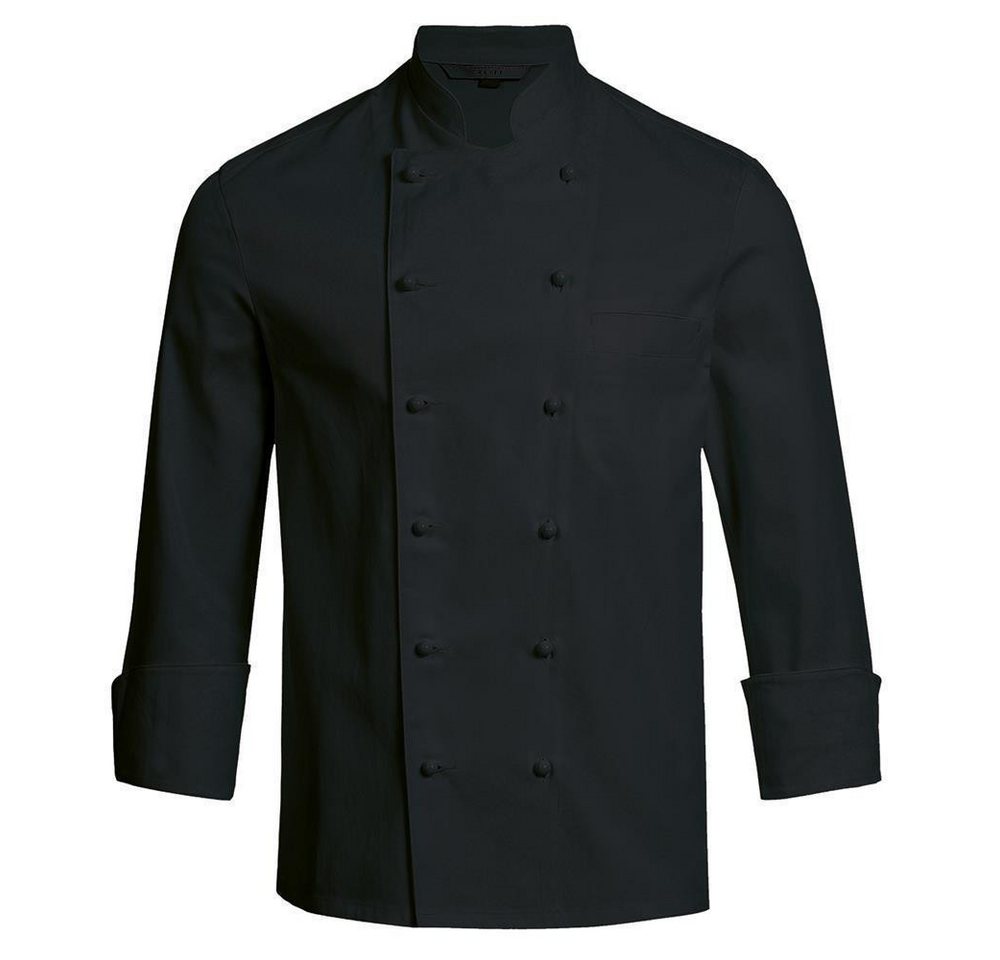 GREIFF Kochjacke Greiff GASTRO MODA Cuisine Herren Kochjacke Regular-Fit Schwarz von GREIFF