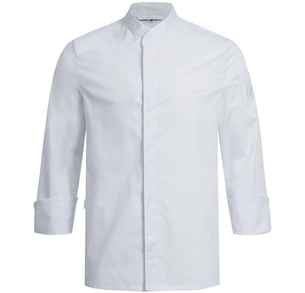 GREIFF Kochjacke Greiff GASTRO MODA Cuisine Herren Kochjacke Regular-Fit Weiß XL von GREIFF