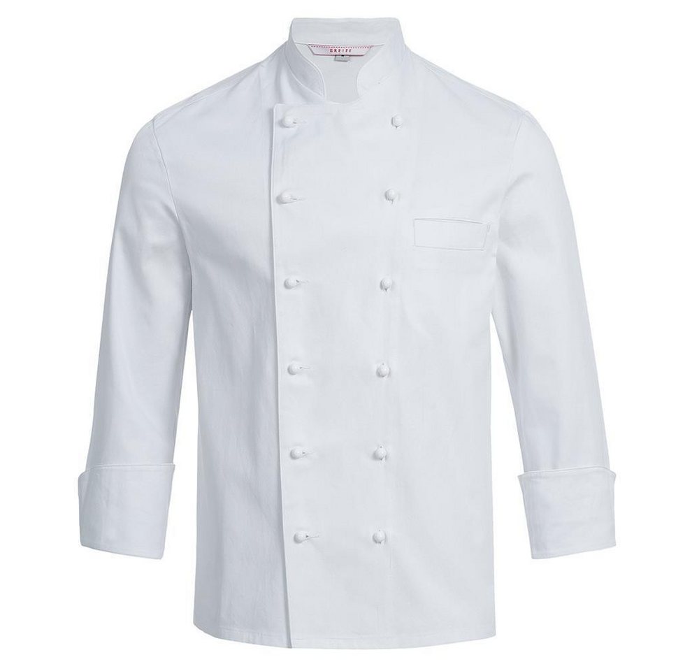 GREIFF Kochjacke Greiff GASTRO MODA Cuisine Herren Kochjacke Regular-Fit Weiß von GREIFF