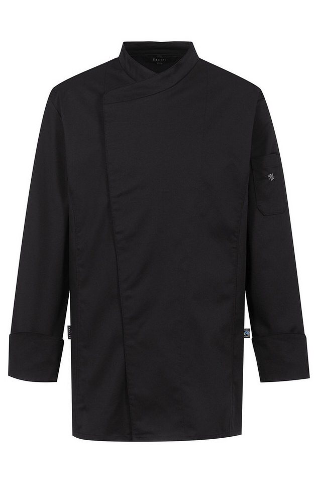 GREIFF Kochjacke Greiff GASTRO-MODA Cuisine Herren Kochjacke Regular Jersey Schwarz 3XL von GREIFF