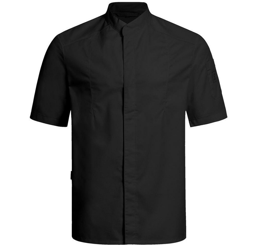 GREIFF Kochjacke Greiff GASTRO MODA Cuisine Herren Premium-Kochjacke Kurz Schwarz von GREIFF