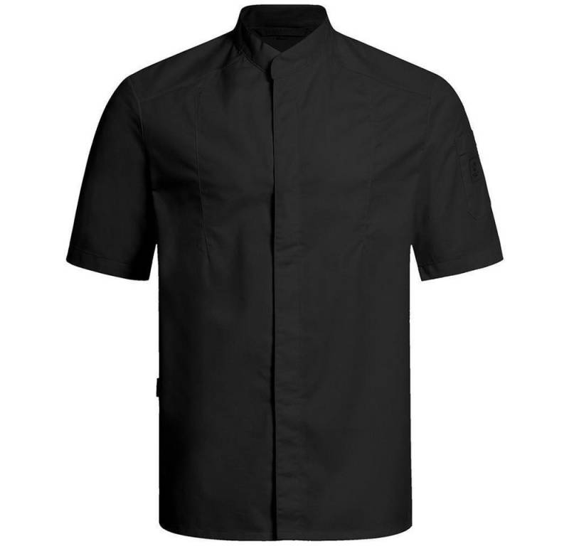 GREIFF Kochjacke Greiff GASTRO MODA Cuisine Herren Premium-Kochjacke Kurz Schwarz von GREIFF