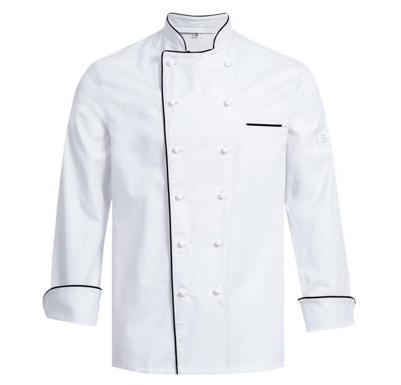 GREIFF Kochjacke Greiff GASTRO MODA Cuisine Herren Premium-Kochjacke Regular Weiß von GREIFF