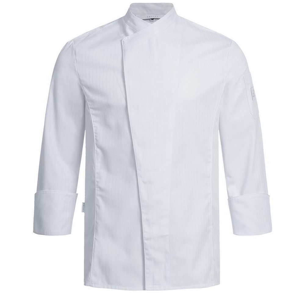 GREIFF Kochjacke Greiff GASTRO MODA Cuisine Herren Premium-Kochjacke Regular Weiß von GREIFF