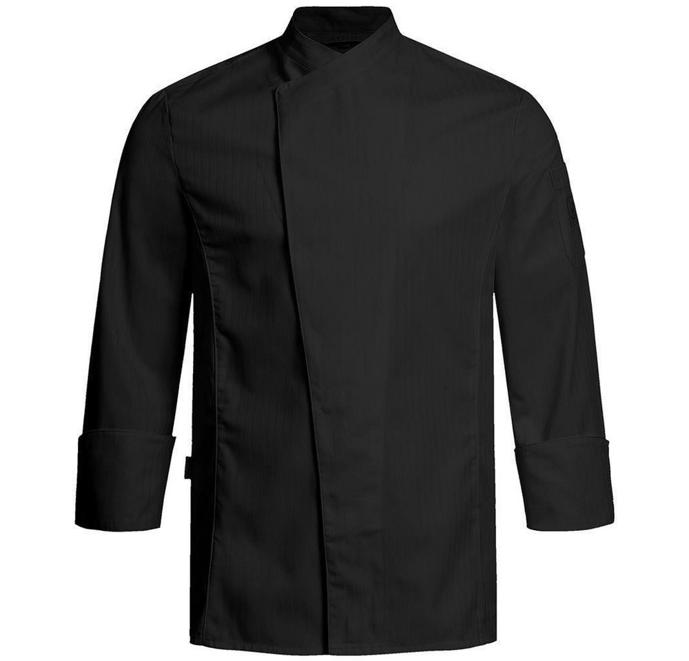 GREIFF Kochjacke Greiff GASTRO MODA Cuisine Herren Premium-Kochjacke Schwarz von GREIFF