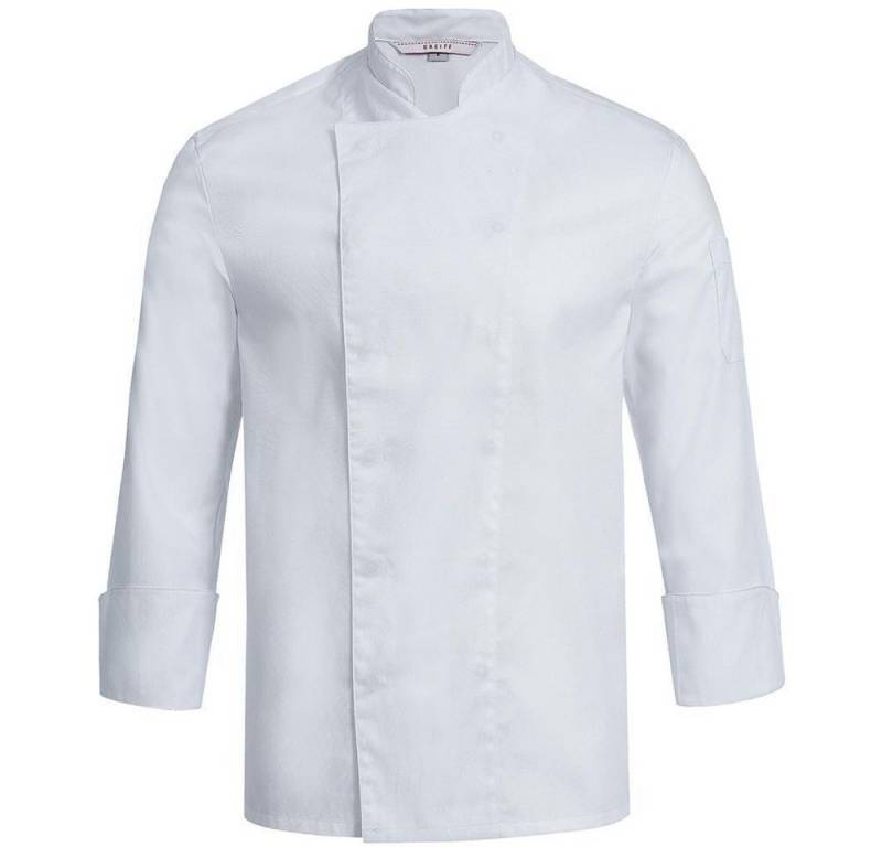 GREIFF Kochjacke Greiff GASTRO MODA Cuisine Herren Kochjacke Regular-Fit Weiß von GREIFF