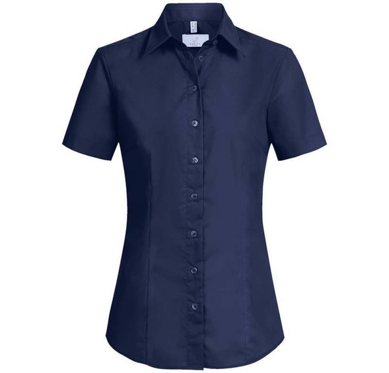 GREIFF Kurzarmbluse Greiff Corporate Wear BASIC Damen Businessbluse OEKO TEX® Marine 42 von GREIFF