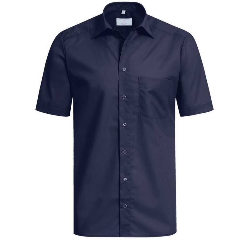 GREIFF Kurzarmhemd Greiff Corporate Hemd BASIC Herren OEKO TEX® Marine 45/46 von GREIFF