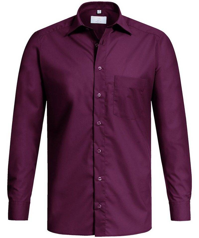 GREIFF Langarmhemd 6665 BASIC Regular Fit von GREIFF