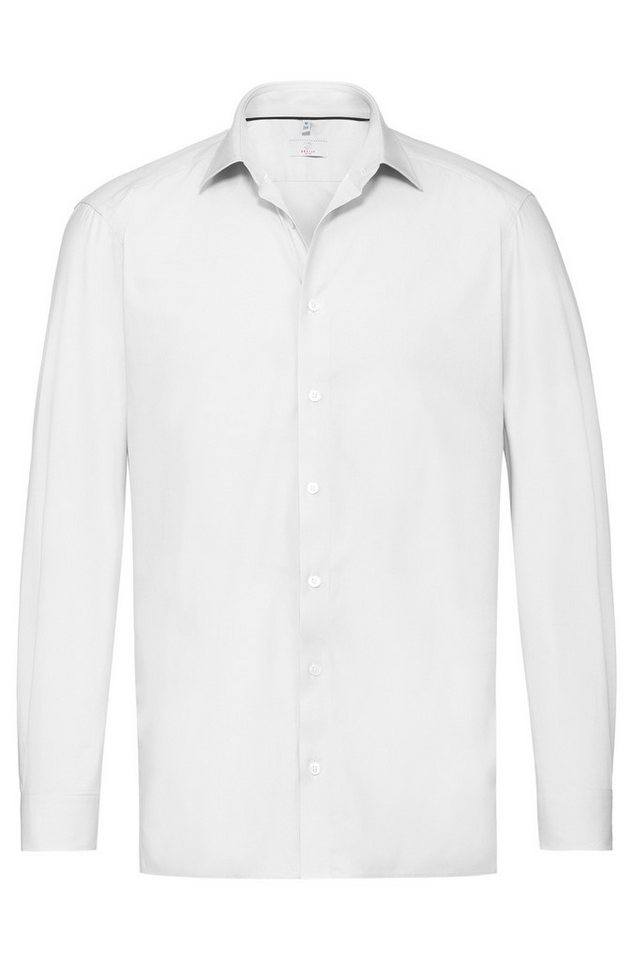 GREIFF Langarmhemd Greiff Corporate Hemd PREMIUM Herren OEKO TEX® Regular Fit Weiß 45/46 von GREIFF