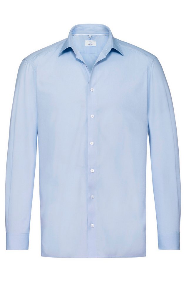 GREIFF Langarmhemd Greiff Corporate Hemd PREMIUM Herren OEKO TEX® Regular Hellblau 45/46 von GREIFF