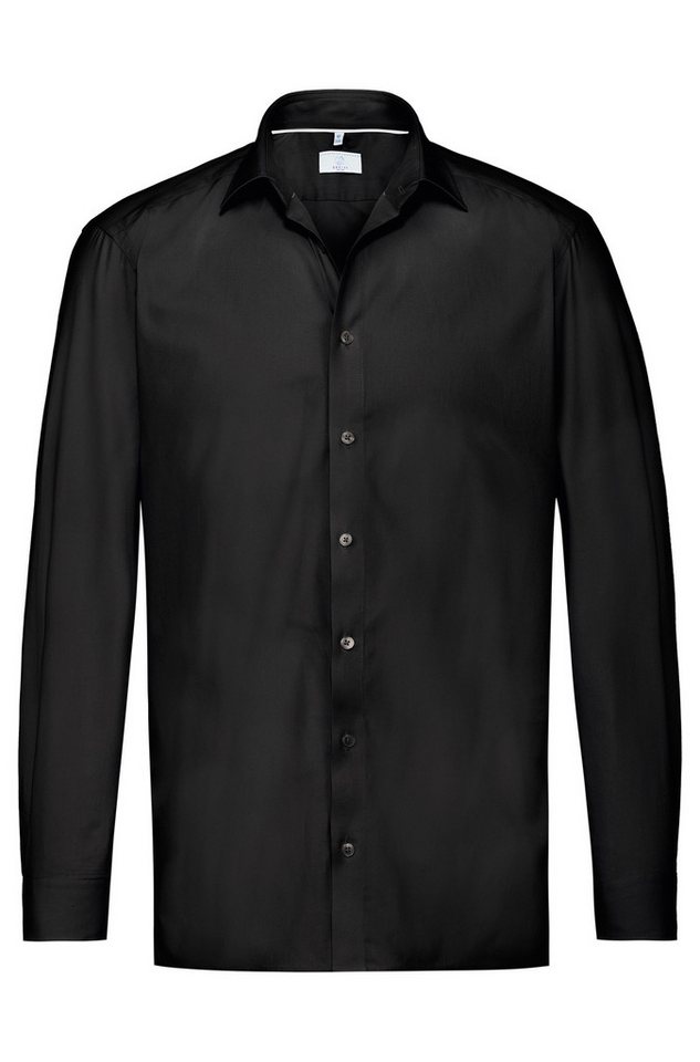 GREIFF Langarmhemd Greiff Corporate Hemd PREMIUM Herren OEKO TEX® Regular Schwarz 41/42 von GREIFF