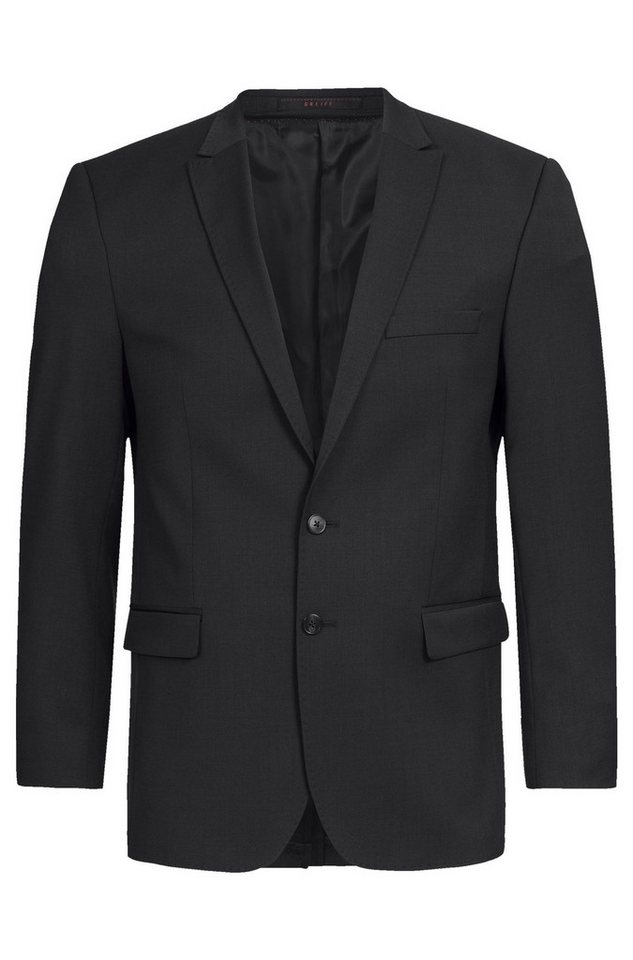 GREIFF Sakko Greiff Corporate Sakko Herren Modern WITH 37.5® Regular Schwarz 52 von GREIFF