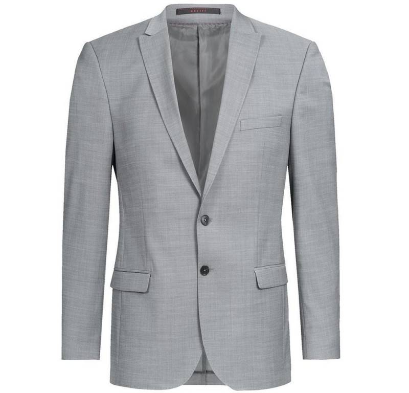 GREIFF Sakko Greiff Corporate Sakko Herren Modern WITH 37.5® Slim-Fit Hellgrau 50 von GREIFF