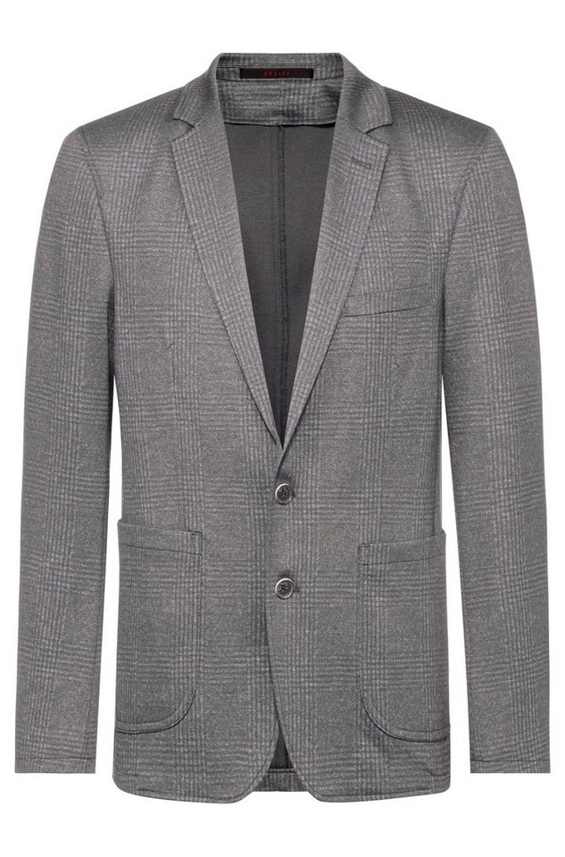 GREIFF Sakko Greiff Corporate Wear Herren Sakko CASUAL Glencheck Hellgrau 46 von GREIFF