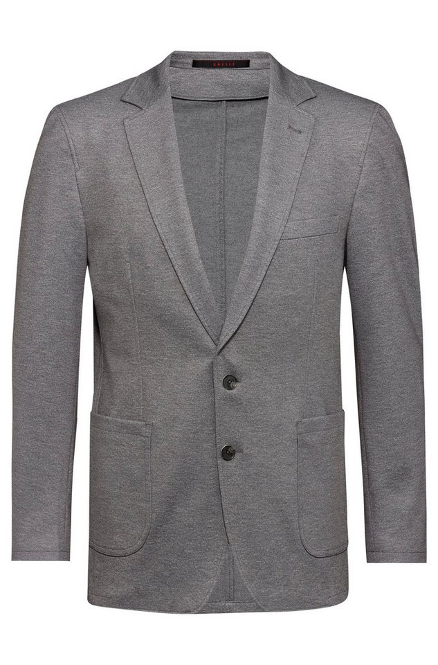 GREIFF Sakko Greiff Corporate Wear Herren Sakko CASUAL Hellgrau meliert 46 von GREIFF