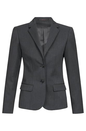 GREIFF Corporate Basic Damen Business-Blazer Regular-Fit Anthrazit 46 von GREIFF