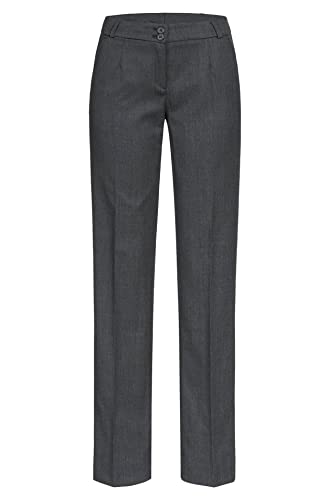 GREIFF Corporate Basic Damen Business-Hose Regular-Fit Anthrazit 44 von GREIFF