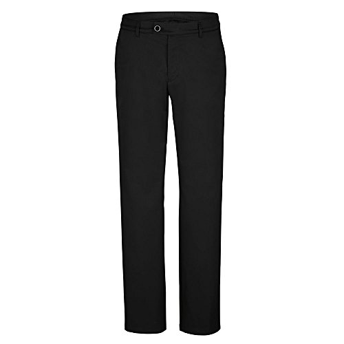 Greiff Größe 106 Corporate Wear Casual Herren Chinohose Regular Fit Schwarz Modell 1320 von GREIFF