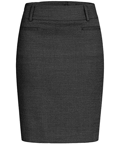 Greiff Größe 40 Corporate Wear Modern with 37.5 Damen Rock Regular Fit Schwarz Pinpoint Modell 1516 2810 von GREIFF