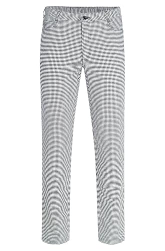 Greiff Gastro Cuisine Herren Kochhose 5-Pocket Regular Fit Pepita 60 von Greiff