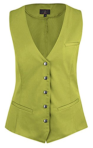 Greiff Größe L Gastro Moda Service Damen Weste Kiwi Modell 1712 von GREIFF